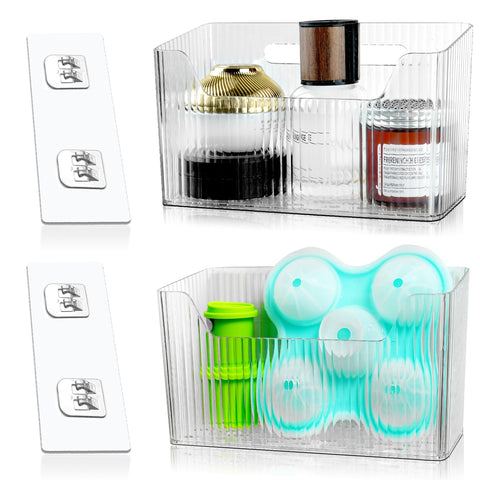 MZYIWUU stackable, clear design for small-space storage.