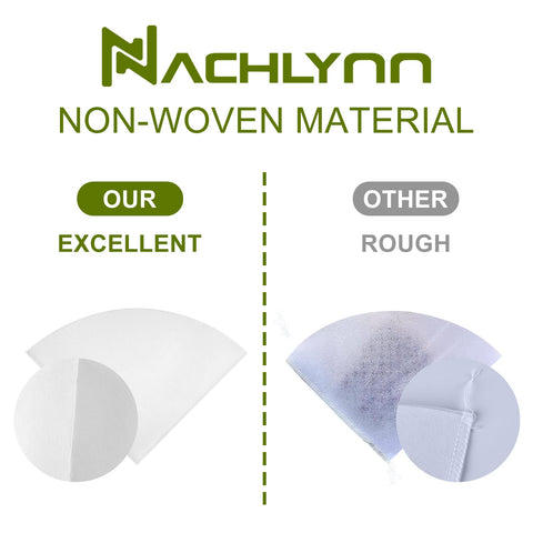 NACHLYNN oil filter cone 10-inch allows oil reuse with cleaner results.