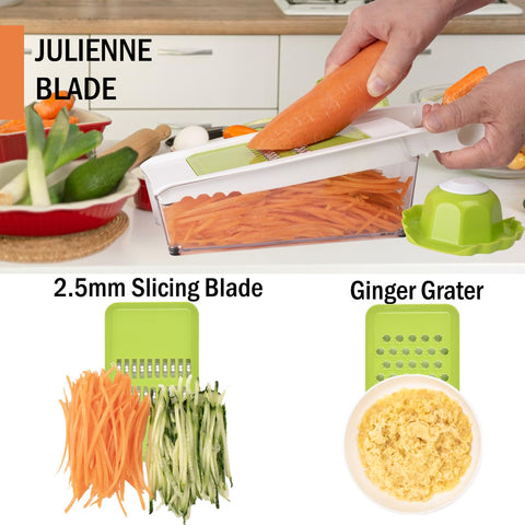 NACOLUS cheese shredder with durable blades for smooth grating.
