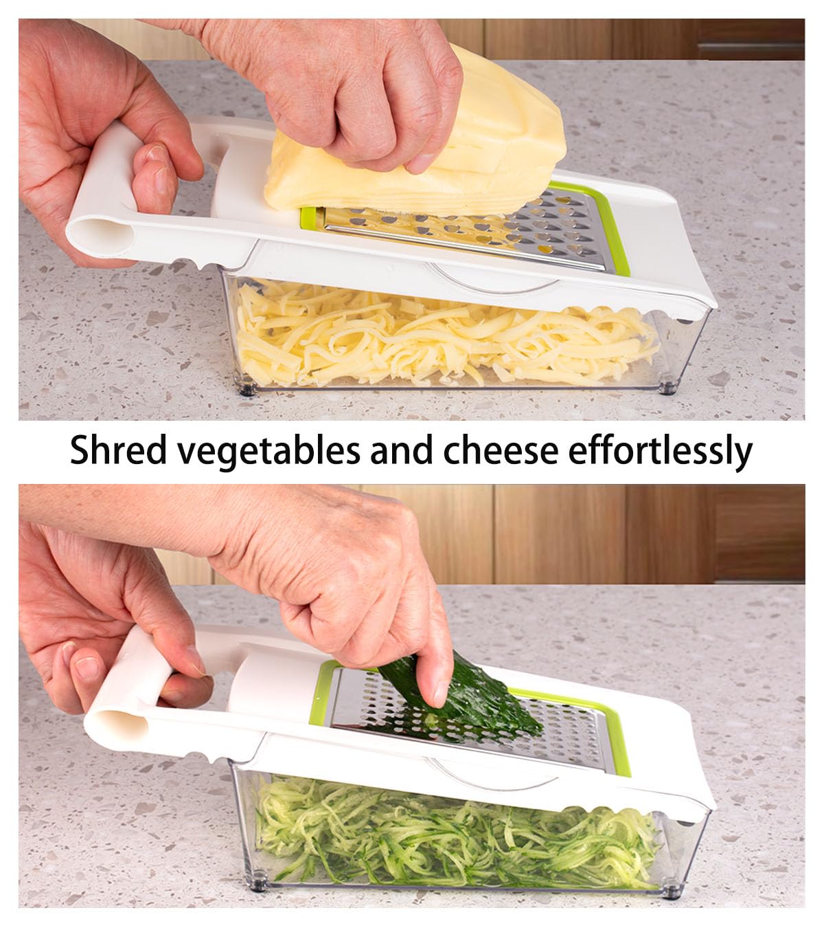 NACOLUS julienne slicer for creating fine strips in salads and garnishes.