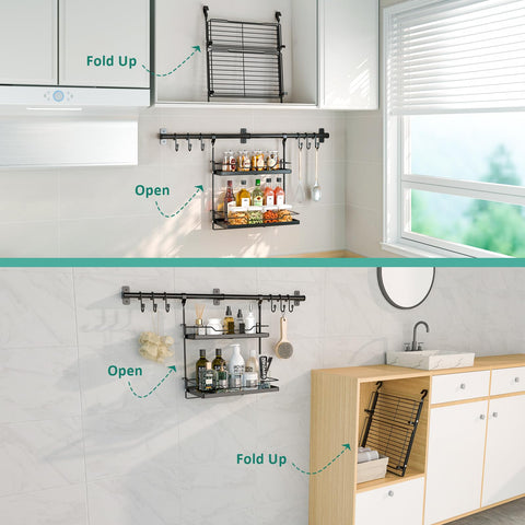 NADAMOO wall mount solution fits coffee bars, pantries, bathrooms, and more.