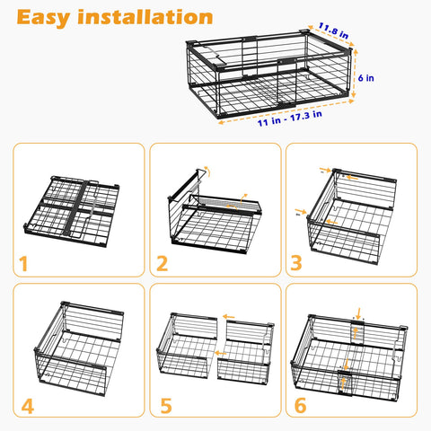 NADAMOO versatile storage bins for fridge, freezer, and pantry organization.