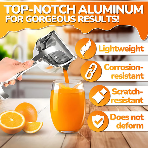 NADOBA citrus press with large 0.6L capacity for juice prep