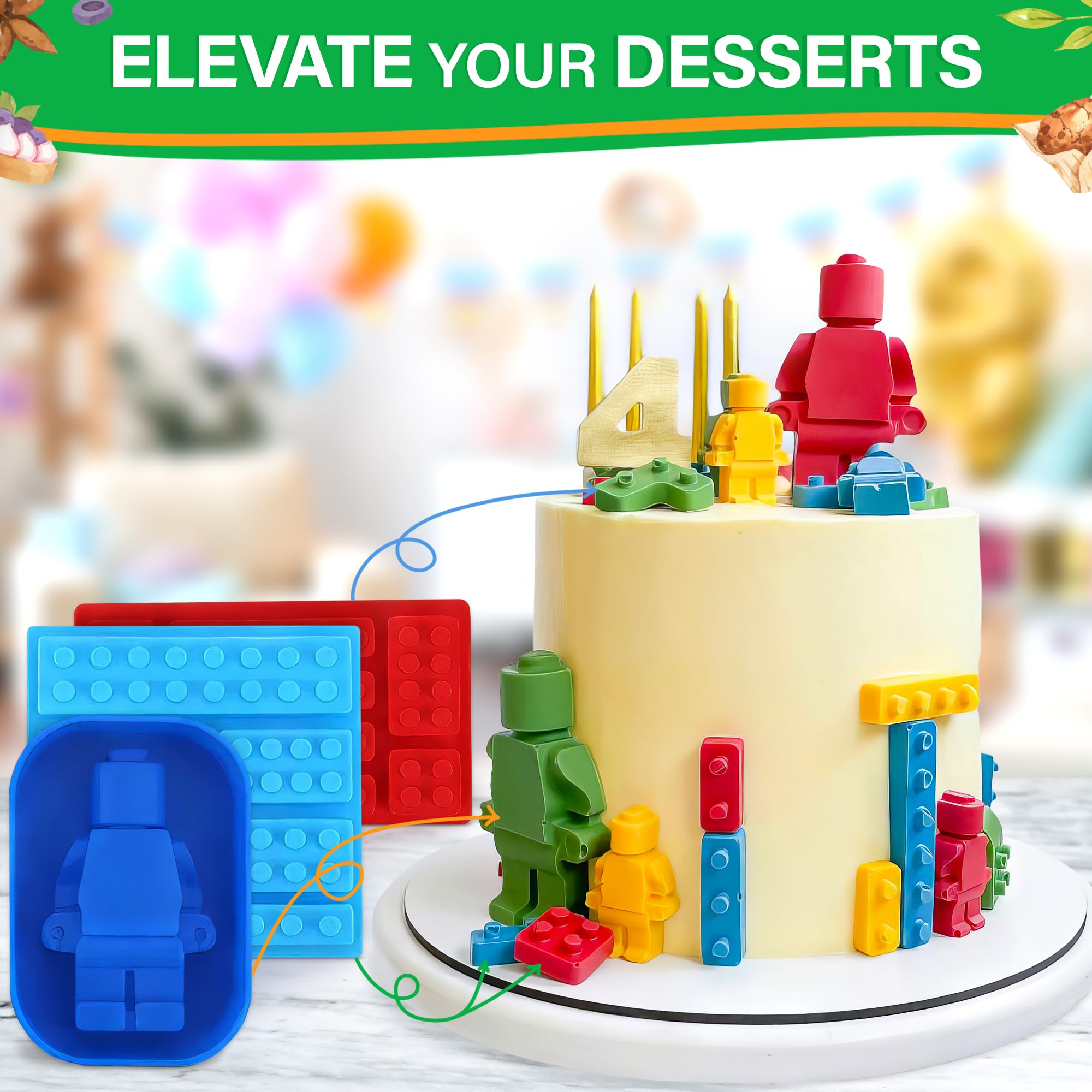 NADOBA easy-release mold for clean unmolding and quick cleanup.
