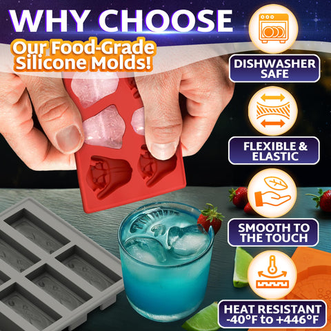 NADOBA jello gelatin mold ideal for galaxy-inspired desserts