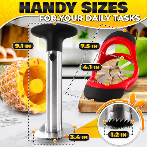 NADOBA pineapple corer with detachable design for easy cleaning