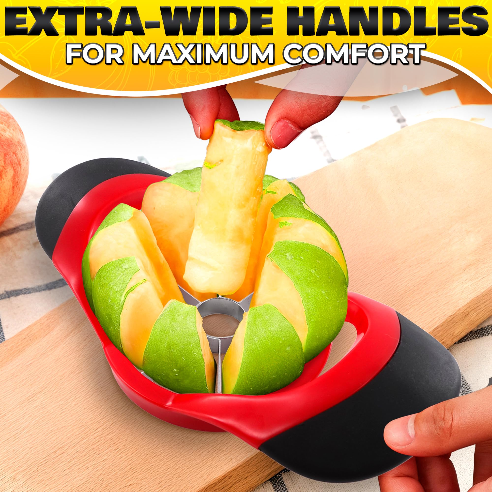 NADOBA pineapple cutter in use, slicing and coring efficiently