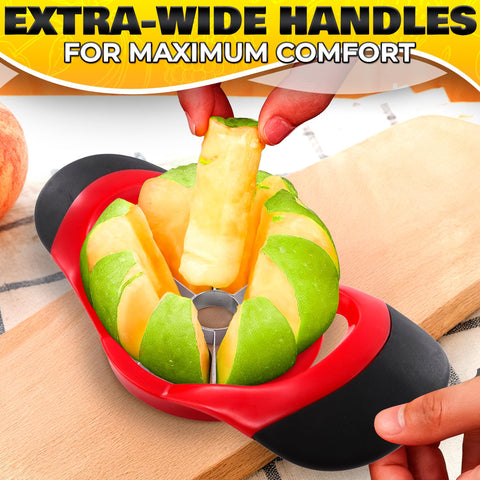 NADOBA pineapple cutter in use, slicing and coring efficiently
