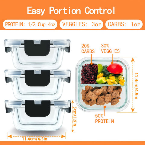 Nafhone glass container lid with hinge pin for easy dishwasher-safe sealing.