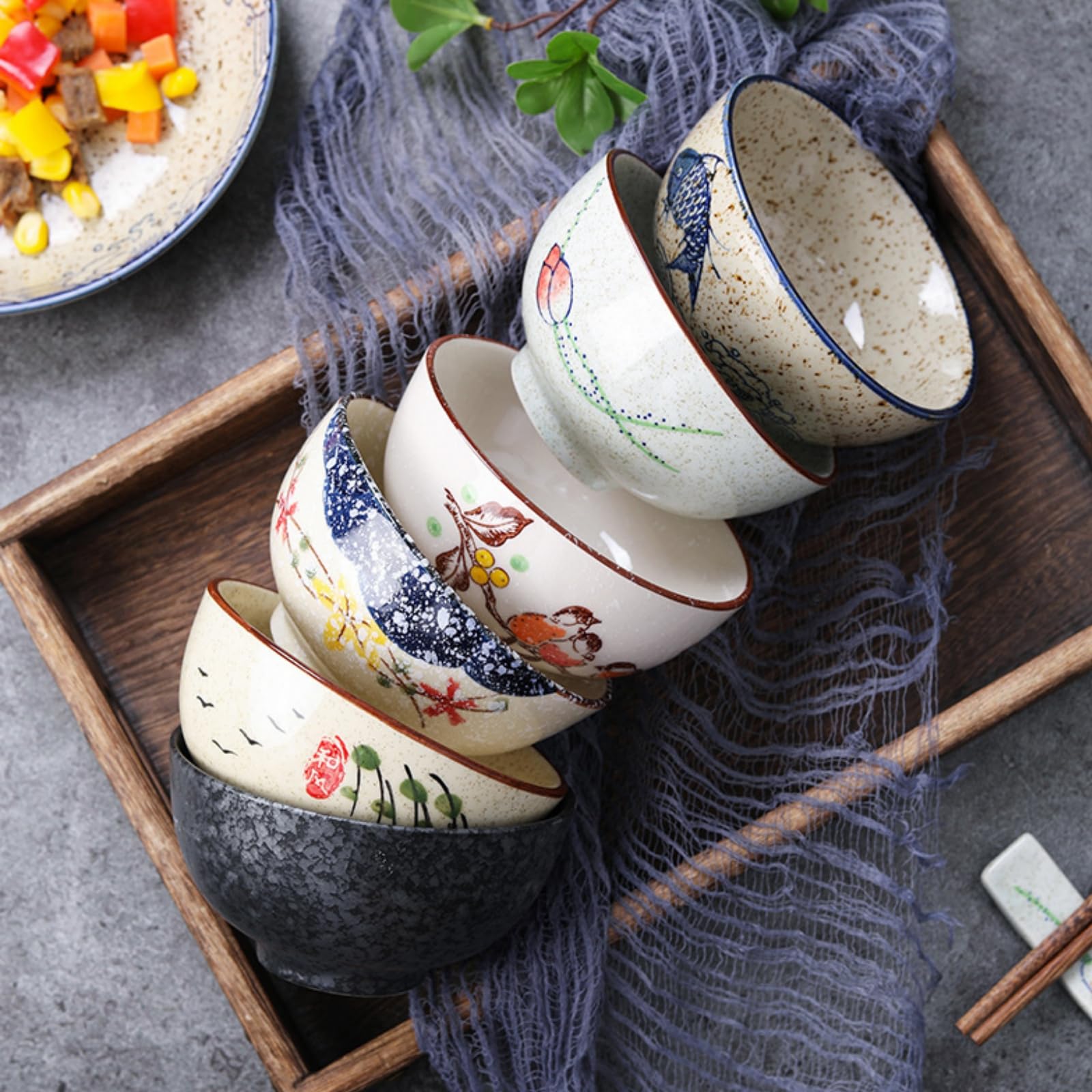 Nagpew gift-ready ceramic bowls set for special occasions