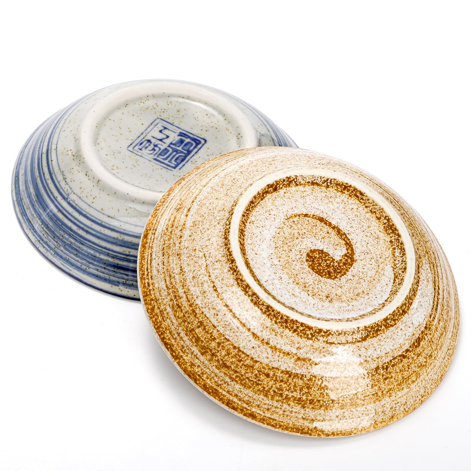 Nagpew stackable ceramic dishes save kitchen cabinet space