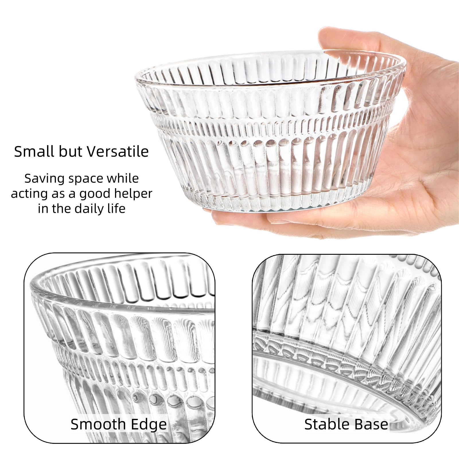 Nagpew stackable snack bowl set keeps counters organized