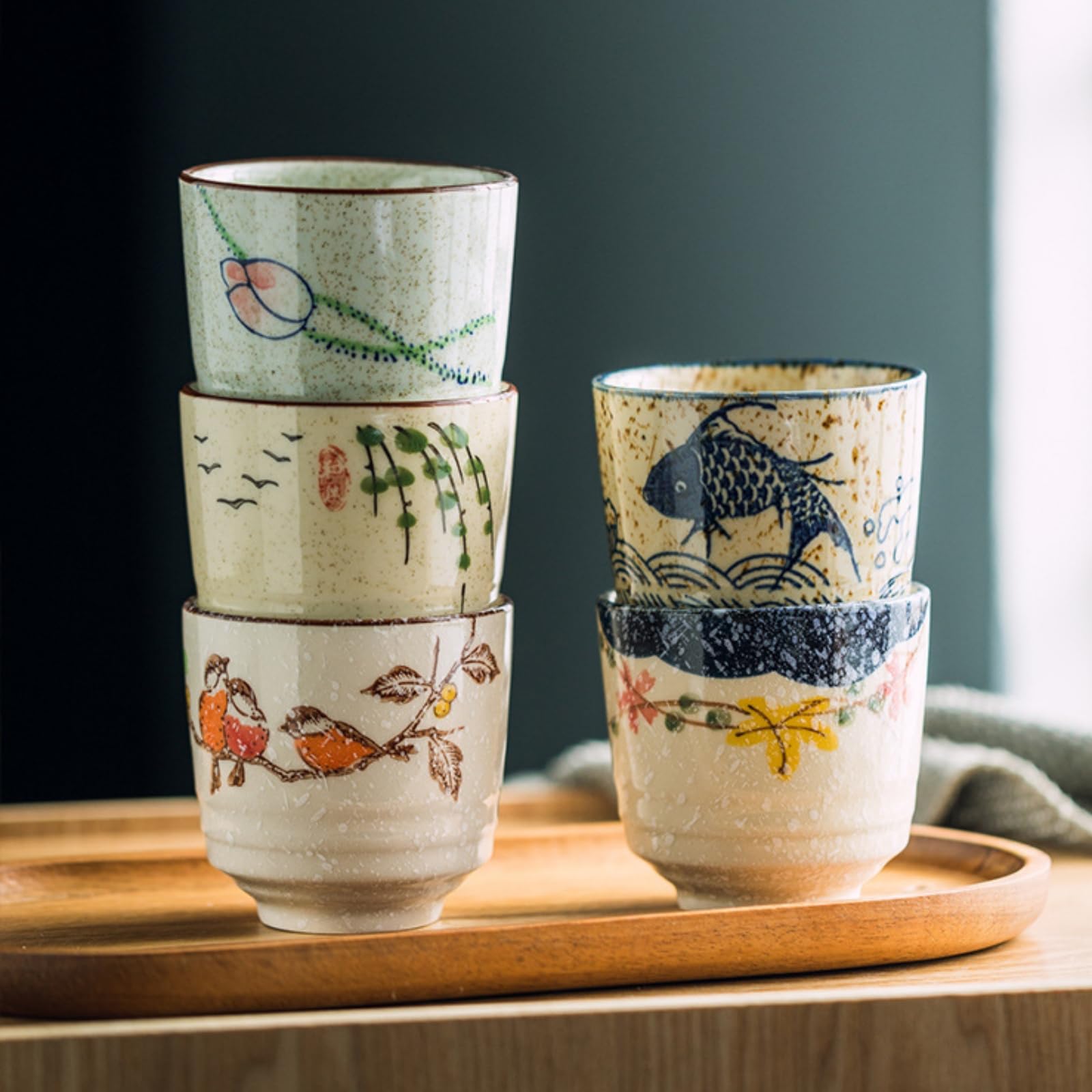 Nagpew heat-retention teacups keep beverages warm.