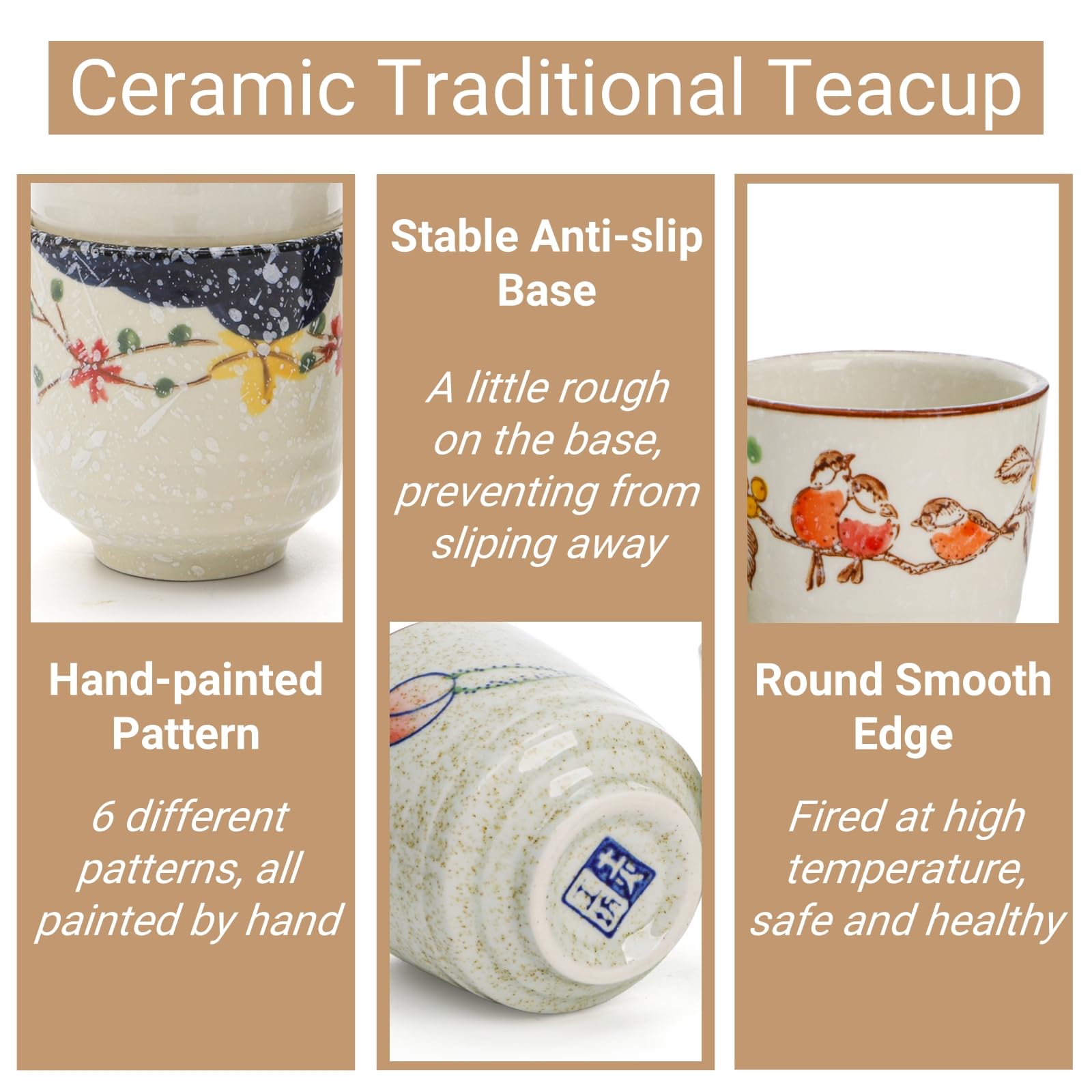 Nagpew willow-pattern teacup with classic charm.