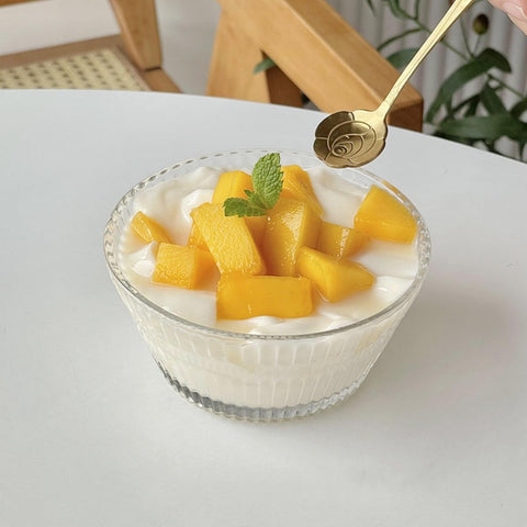 Nagpew transparent glass serving bowls for family meals