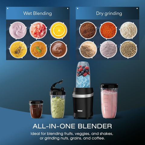 Nahida blender 32oz cup ideal for family-sized shakes