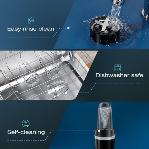 Nahida blender safety non-slip feet keep counters steady during blending