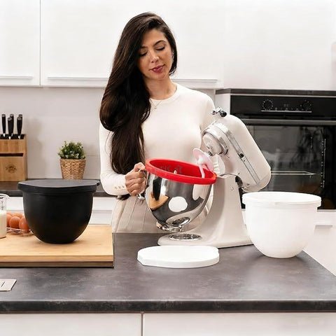 NaiDi food-grade inserts for quick batter swaps.
