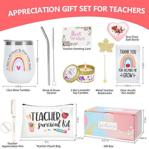 NaiCeay clear acrylic pen holder keeps classroom supplies organized
