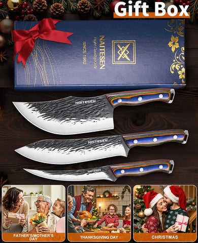 Naitiesen gift box packaging showcasing a premium knife gift idea.