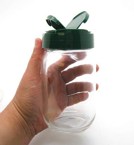 Nakpunar six-pack fits standard mason jars, adds color and organization.