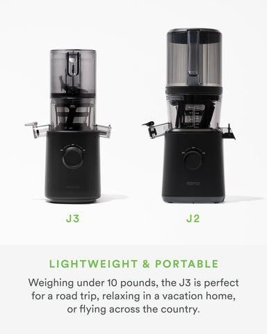 Nama J3 easy-cleanup parts enables quick assembly and cleaning.