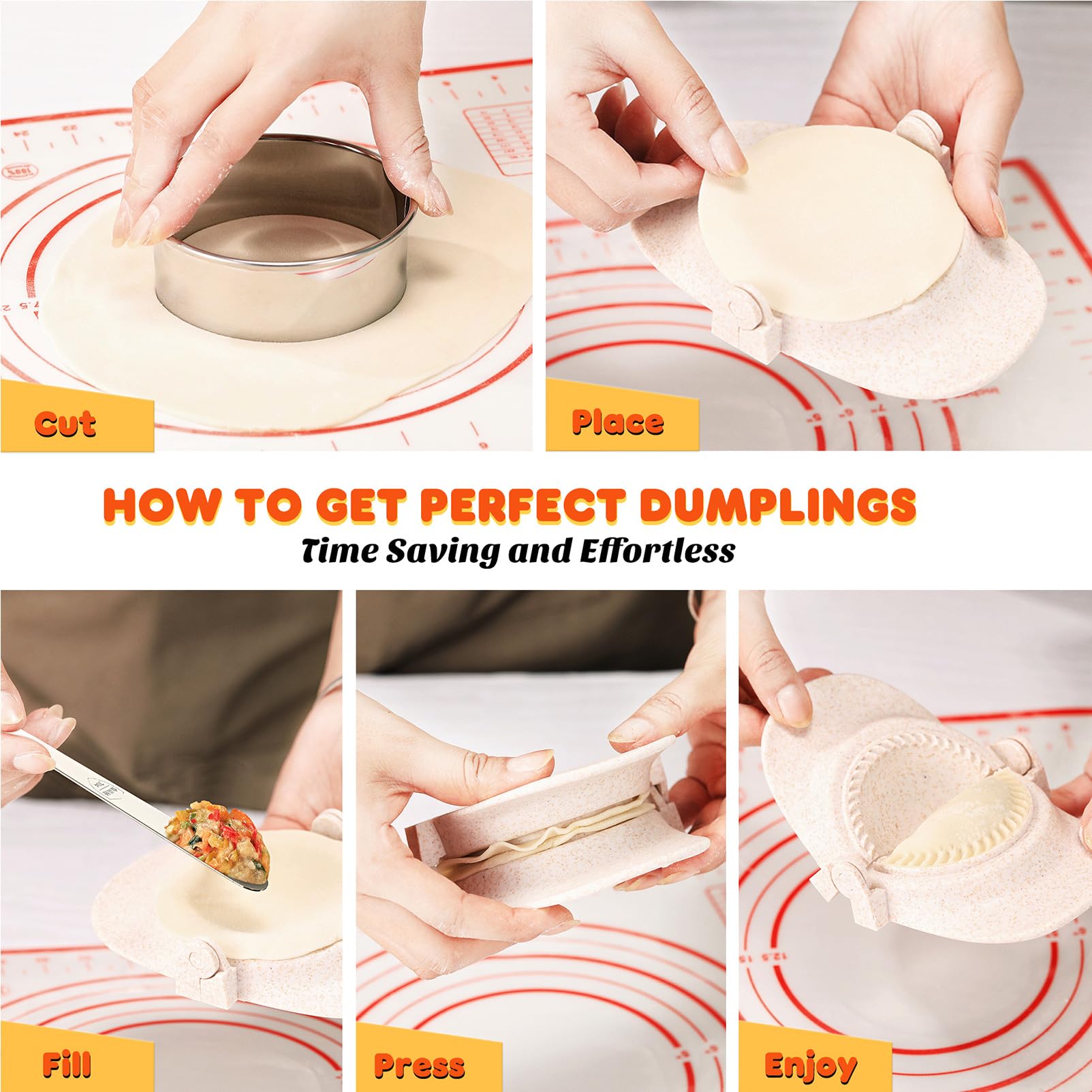 NAMUPIE dumpling kit supports family cooking and kid-friendly kitchen activity.