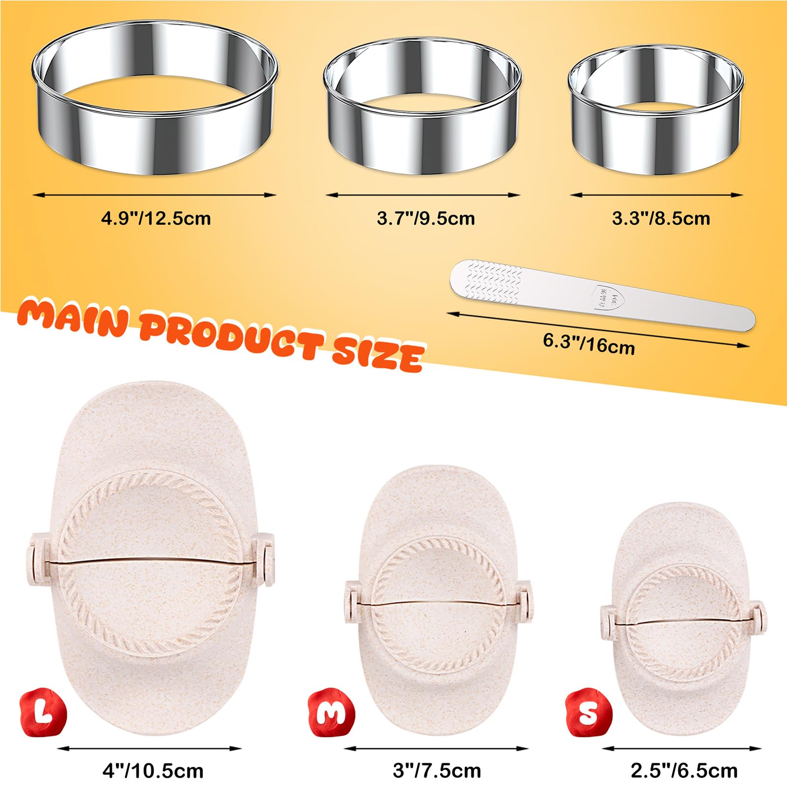 NAMUPIE ring cutter 304 stainless steel for precise edges.