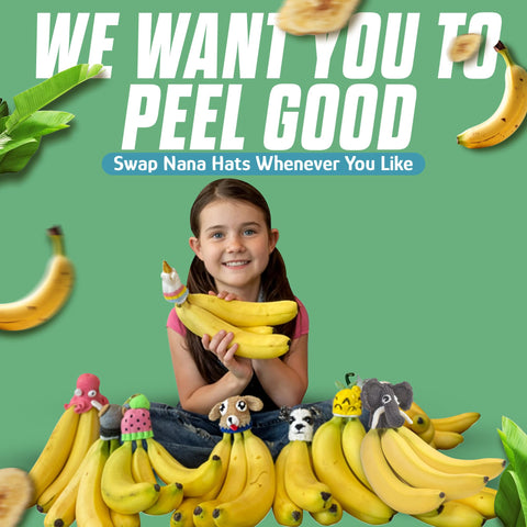NANA HATS Banana Freshness Preserver doubles as a versatile fruit holder.