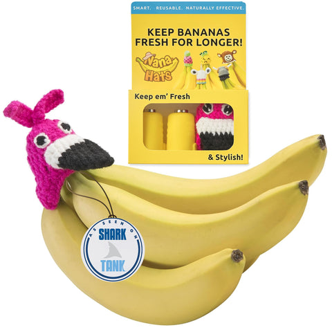 NANA HATS banana freshness preserver keeps fruit fresh longer in home kitchens