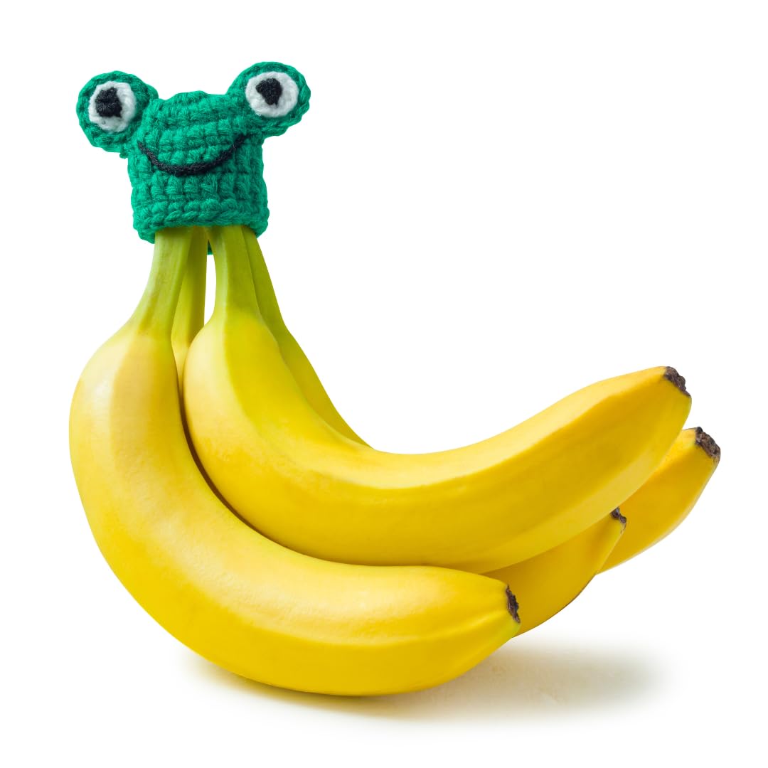 NANA HATS magnetic silicone caps provide reusable coverage for banana stems.