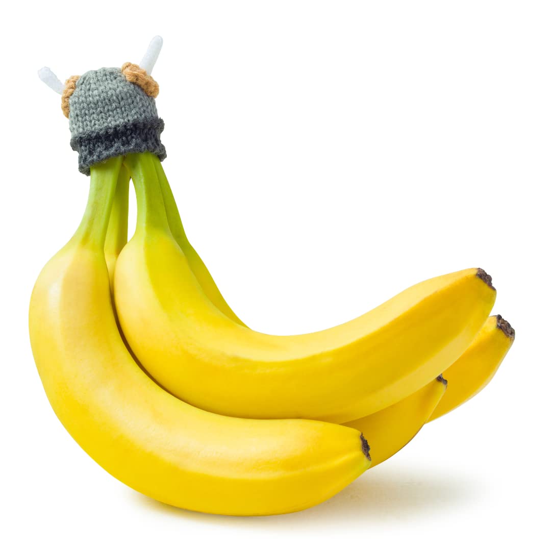 NANA HATS banana freshness preserver top view showing compact design.