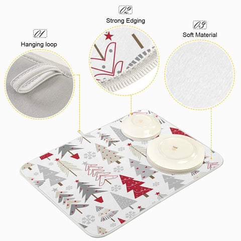 Nander countertop protection pad shields surfaces under racks and small appliances.