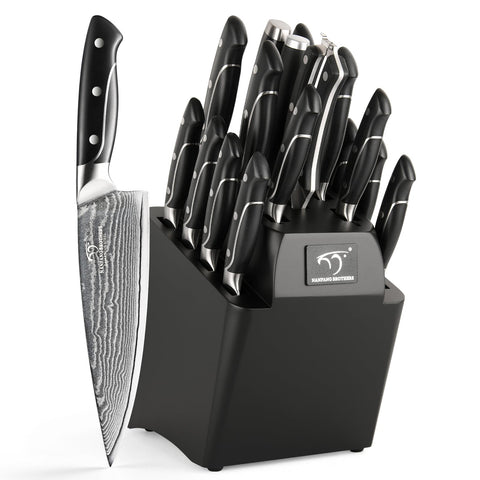 NANFANG BROTHERS Damascus set assembly — complete kitchen tools for daily prep