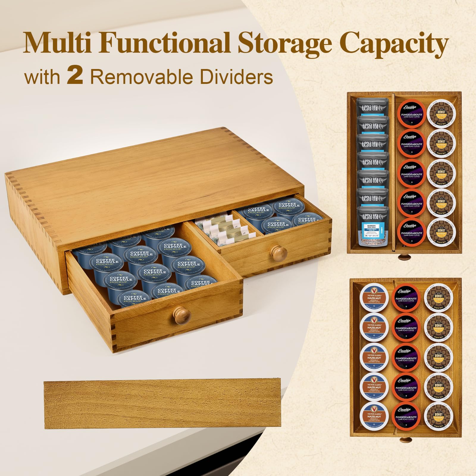 NANXITU K Cup Storage Organizer versatile for kitchen, office, and more