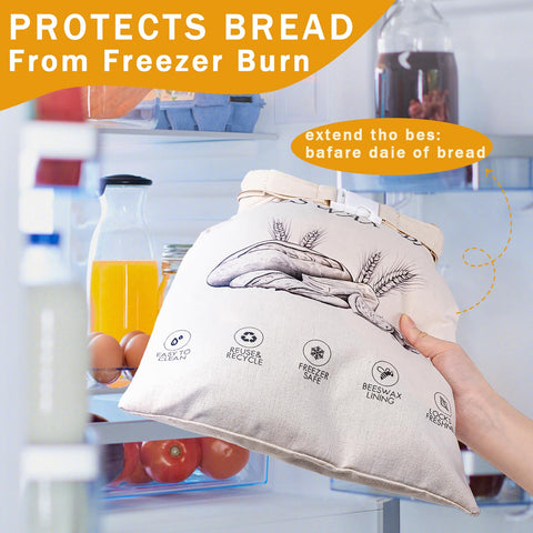 NANYI bread bags easy to clean and reuse.
