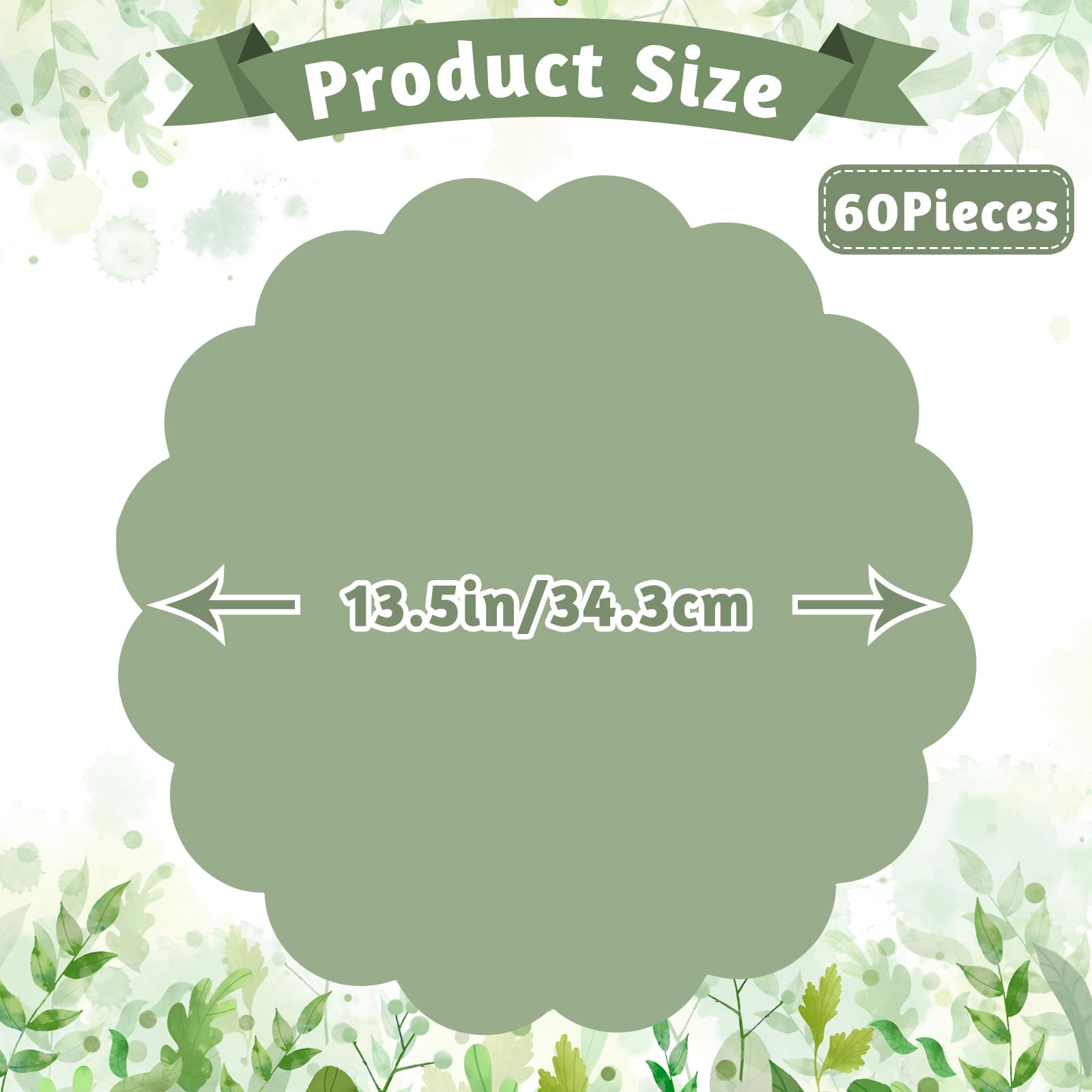 NatNarr disposable placemats 13-5 inch protect tables and simplify cleanup