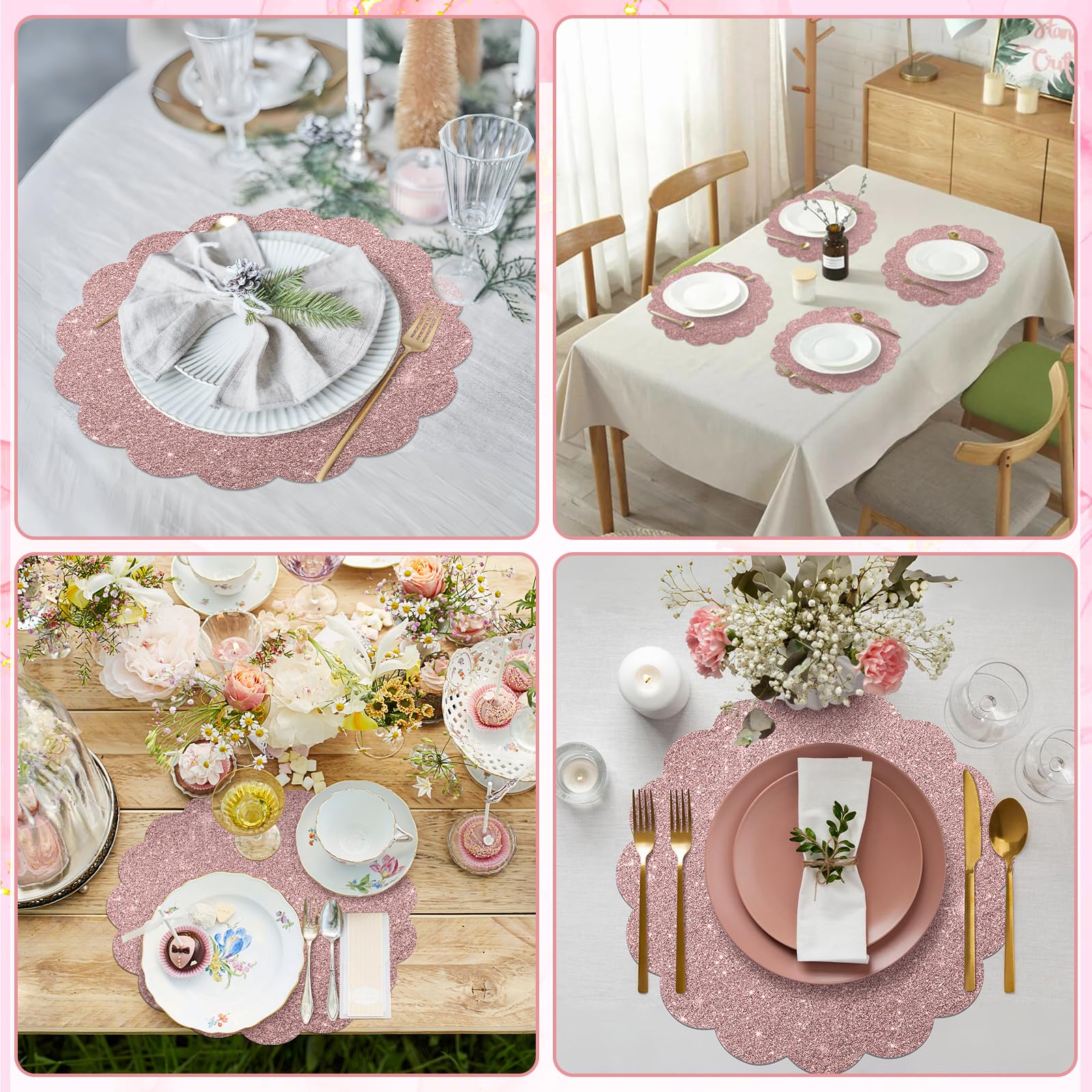 NatNarr disposable placemats simplify cleanup after celebrations