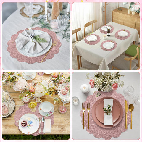 NatNarr disposable placemats simplify cleanup after celebrations