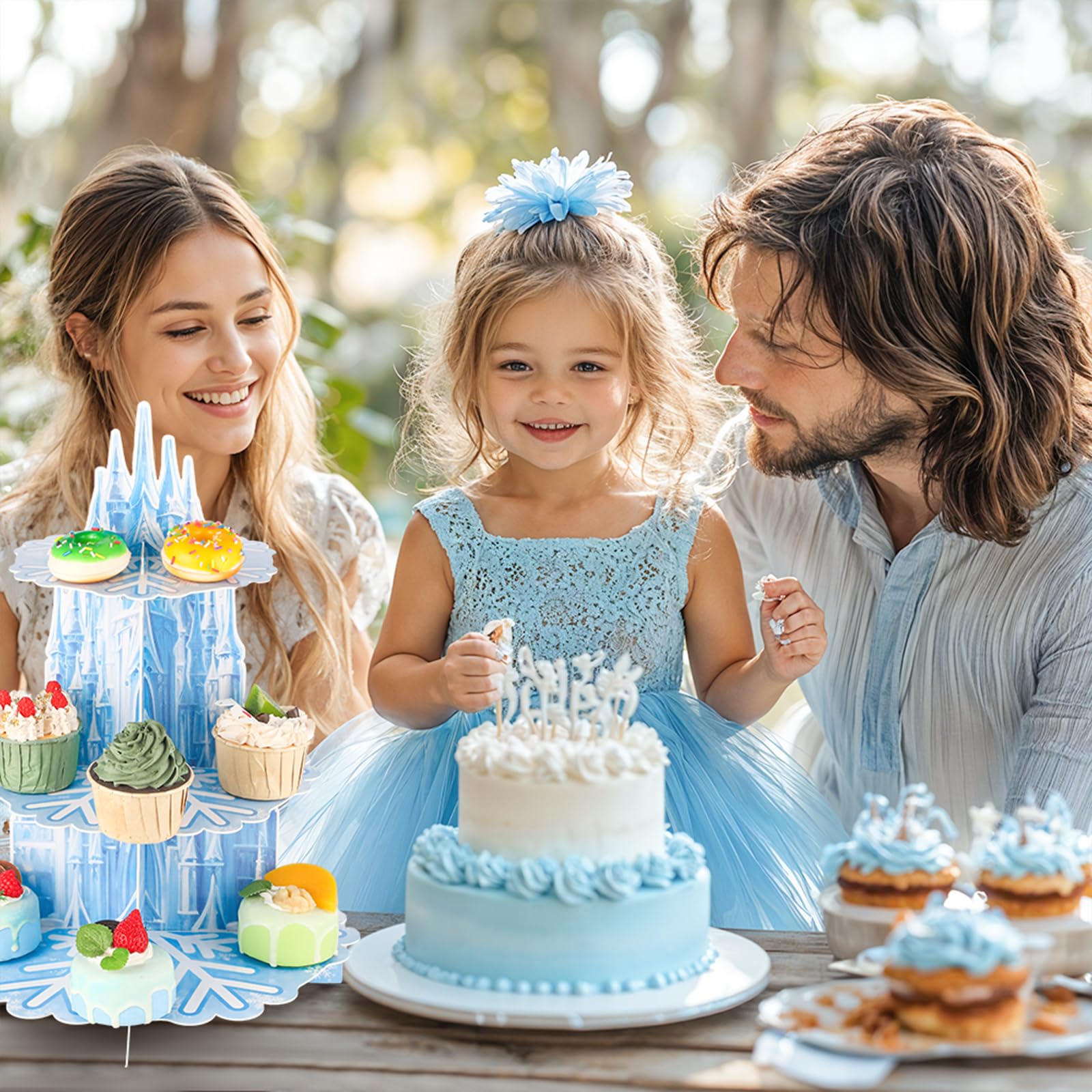NatNarr Frozen party decor pack ideal for Frozen-themed birthdays