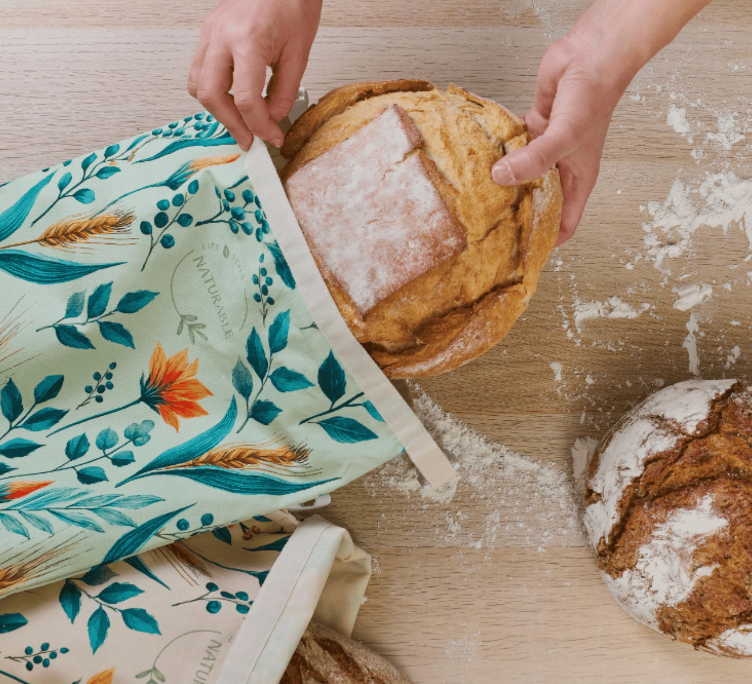 NATURABLE gift-ready set for bakers, hosts, and eco-conscious cooks
