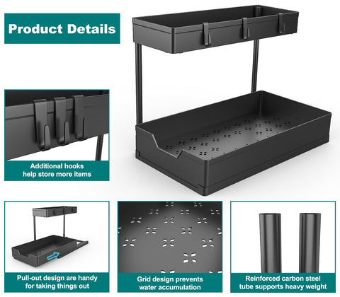 Nature's Source large-capacity drawer dimensions 15-6x8-66 inches