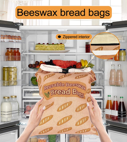 NautDuty linen exterior highlights eco-friendly, reusable bread storage
