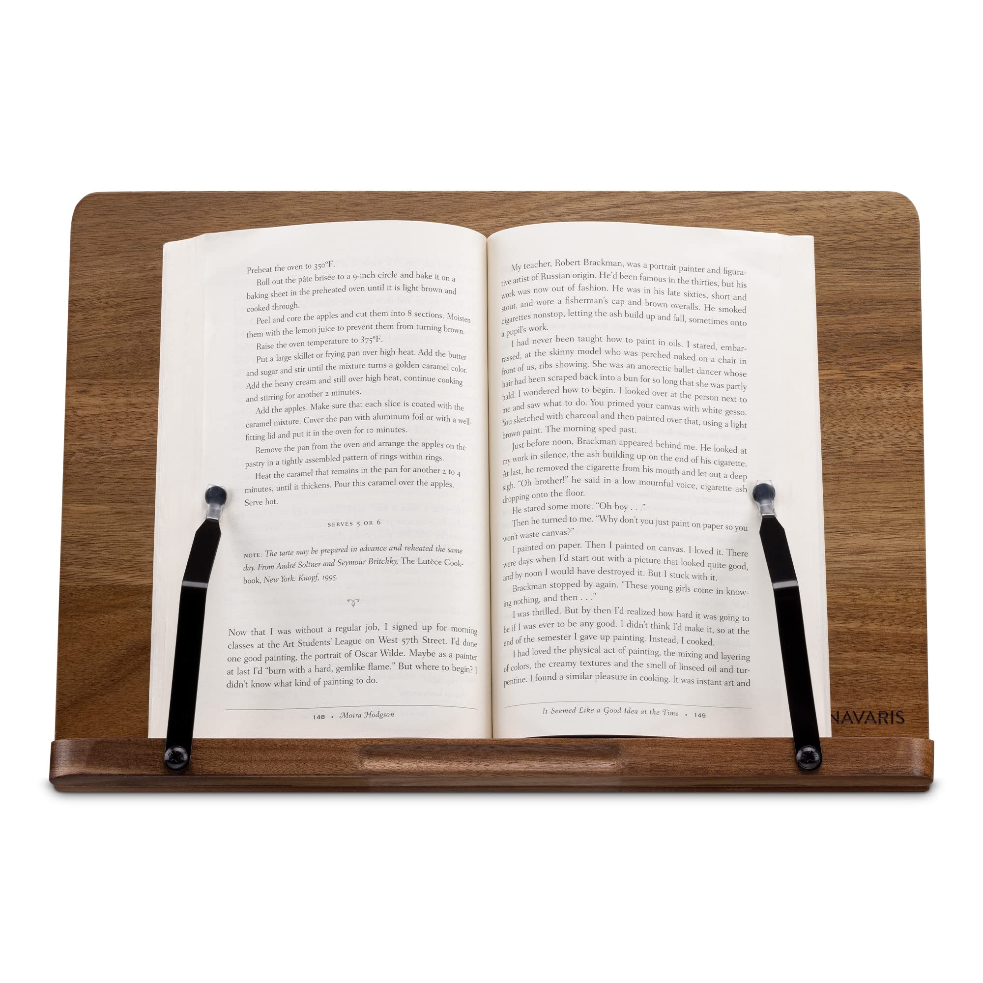 Navaris compact desk easel ready for drawers and cabinets when not in use