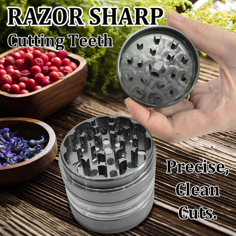 Navasure Grinder made from premium aluminum alloy for durability