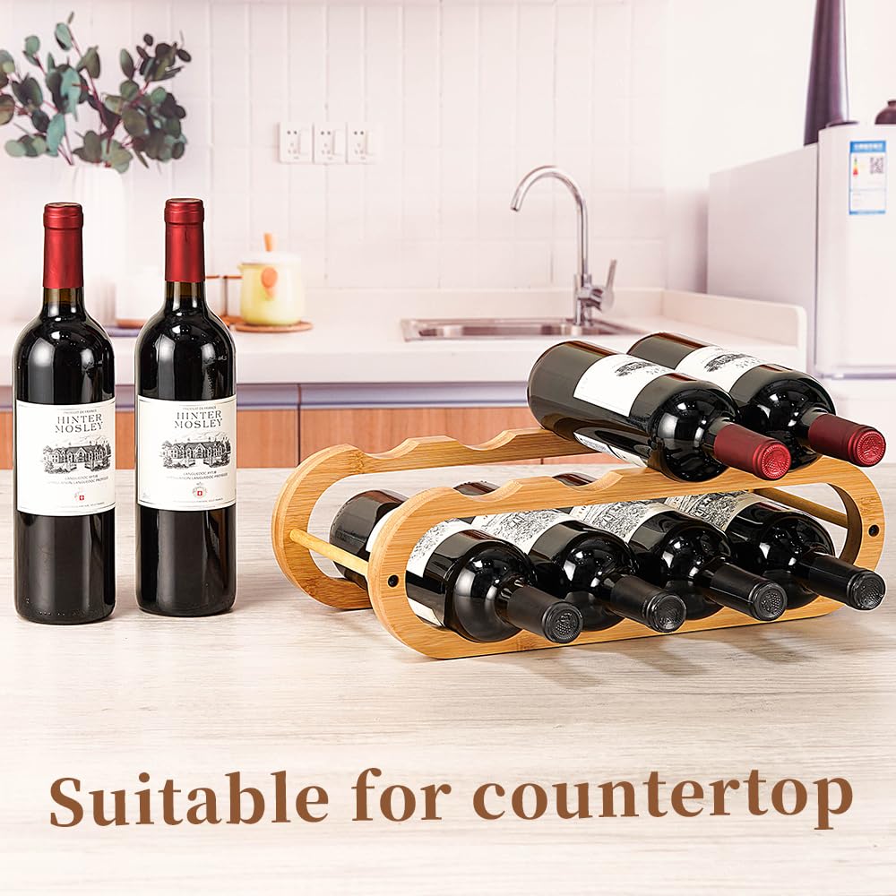 Navtcow countertop and cabinet storage solution for bottles and decor