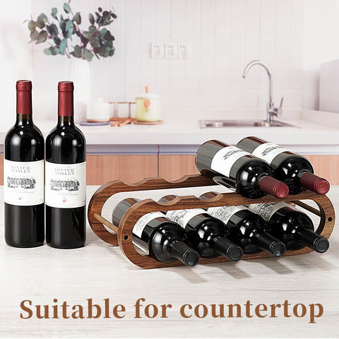 Navtcow wine bottle placement styles illustrating versatile organization options.