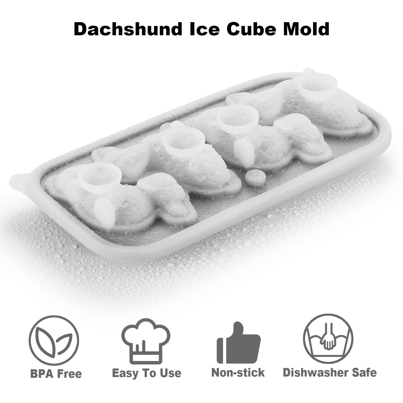 Nax Caki built-in funnel mold for easy filling and clean release