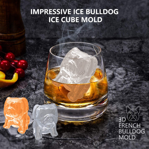 Nax Caki bulldog gift idea for dog lovers and whiskey enthusiasts.