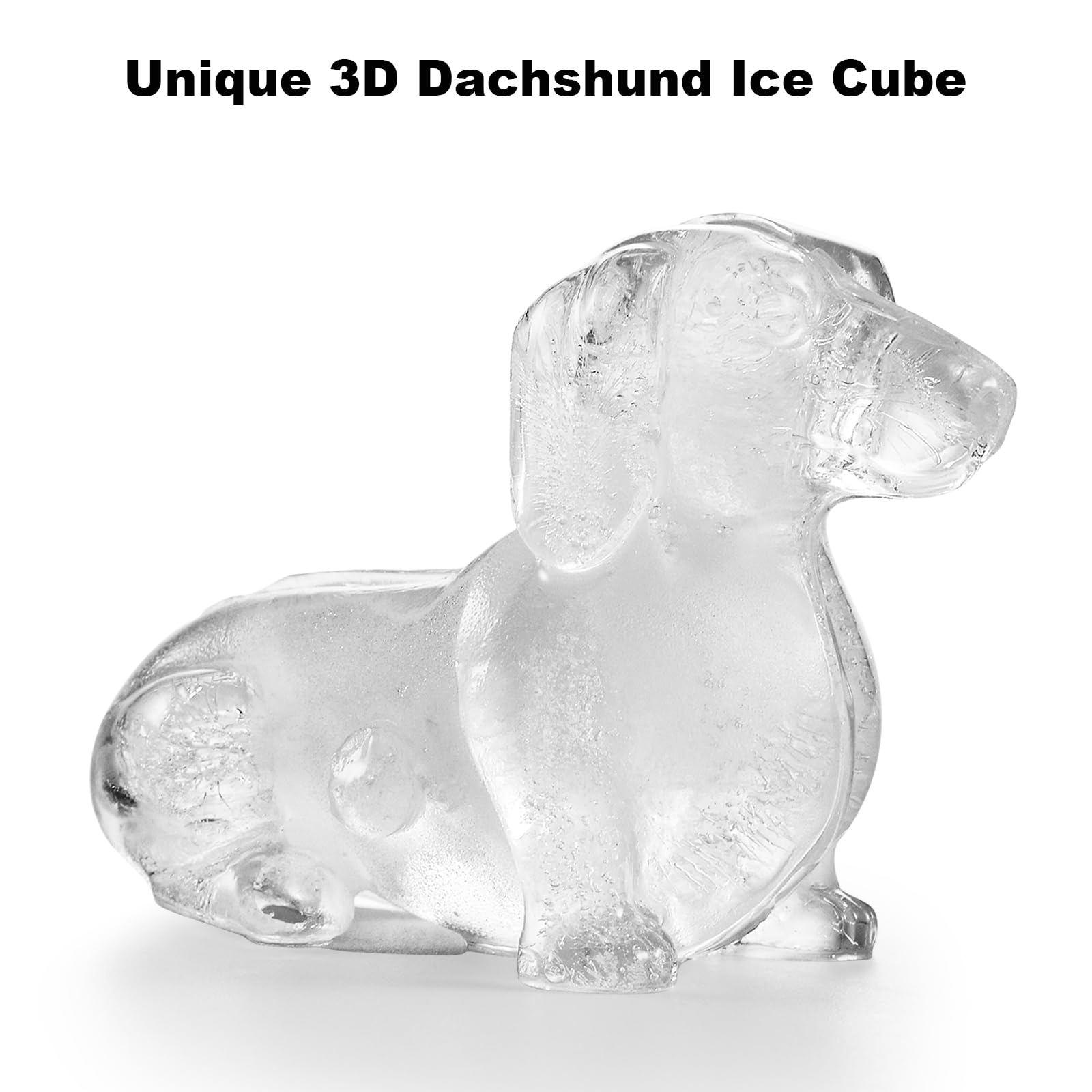 Nax Caki dachshund ice mold suitable for whiskey nights